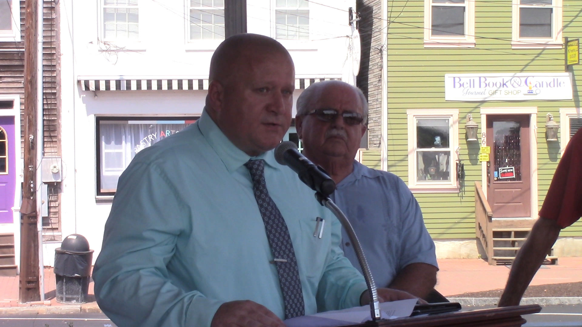 Delaware City Mayor Paul Johnson